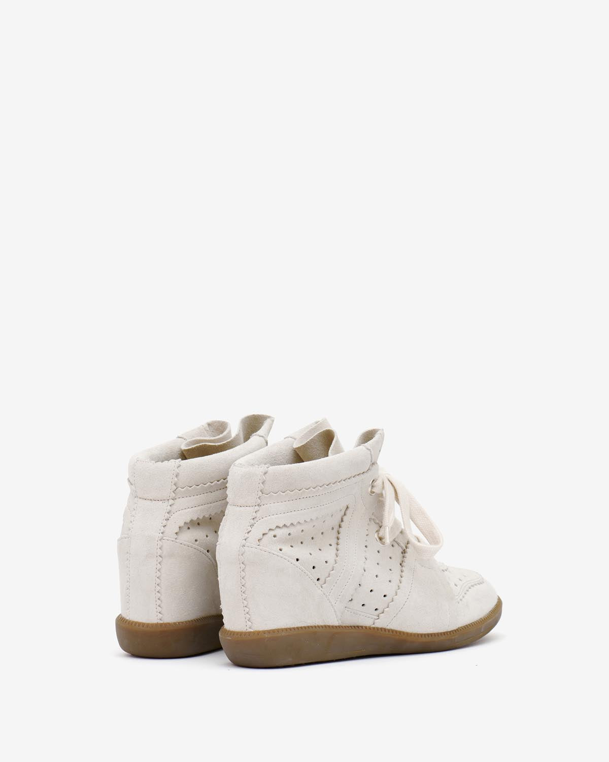Baskets Bobby — Beige, vue 3 ; référence BK0011FAA1E20S20CK