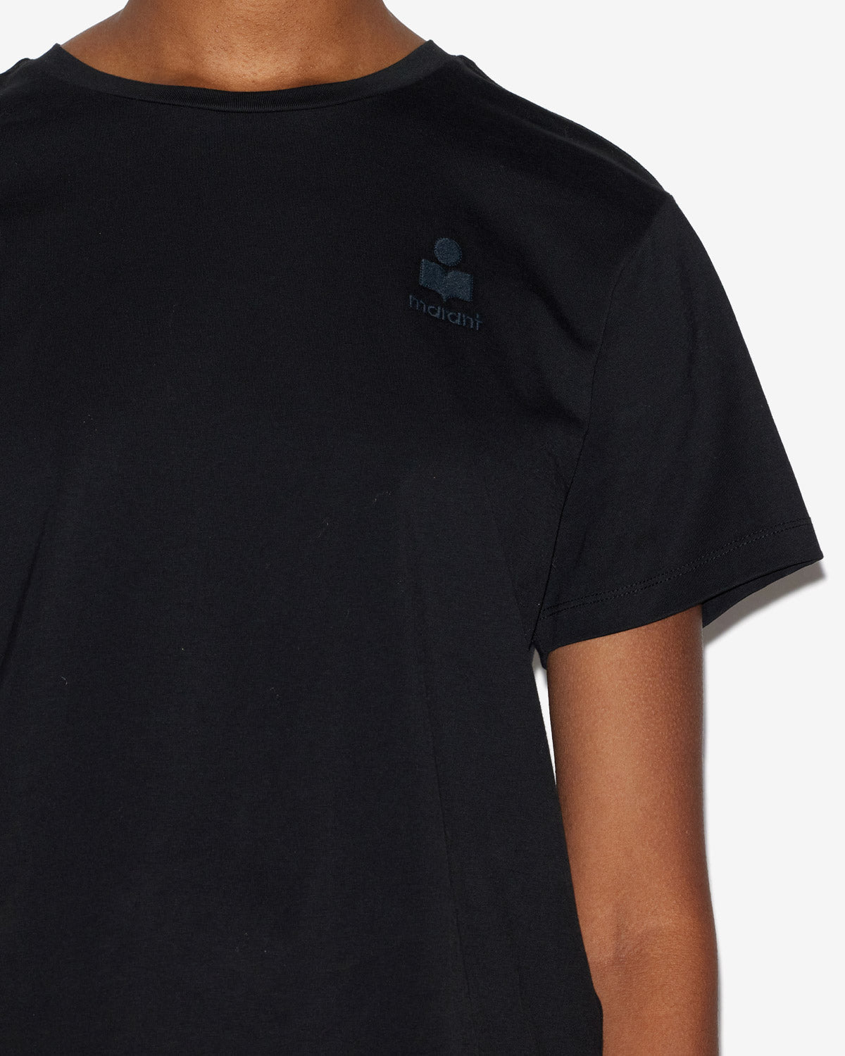 T-shirt Aby — Noir, vue 3 ; référence TS0070FAA1N98E01BK