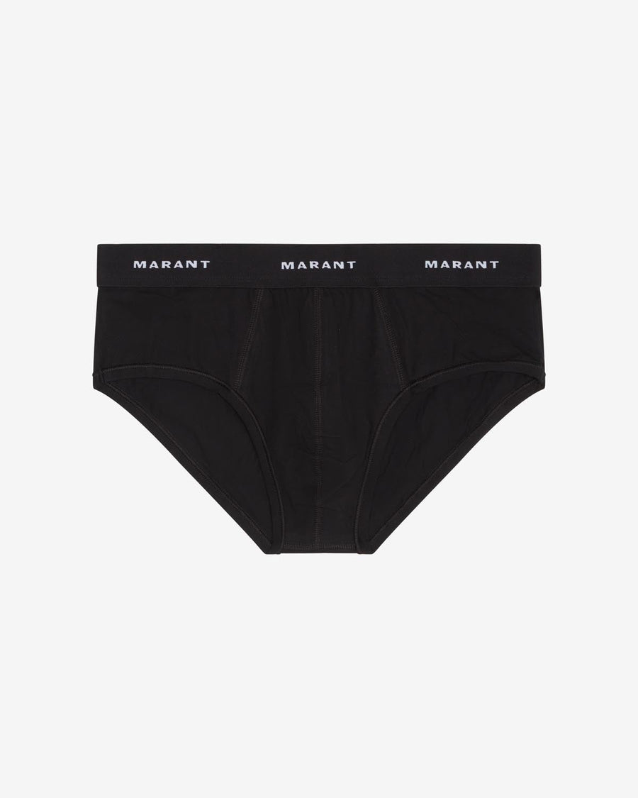 Slip Benji — Noir, vue 1 ; référence SL0013HAA3I15H01BK