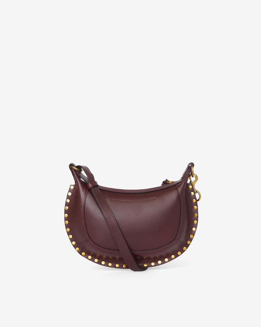 Sac Oskan Moon en cuir — Bordeaux, vue 2 ; référence PP0003FAA1C01M80BY