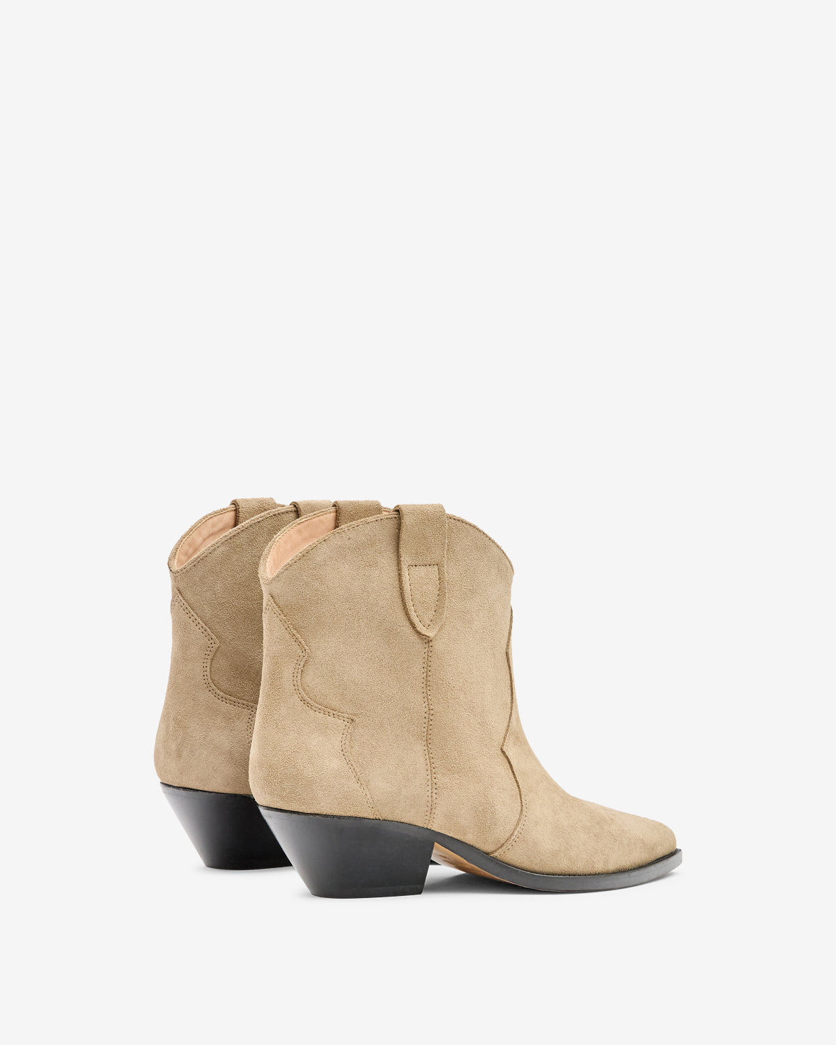 Bottines Dewina — Taupe, vue 3 ; référence BO0002FAA1A03S50TA