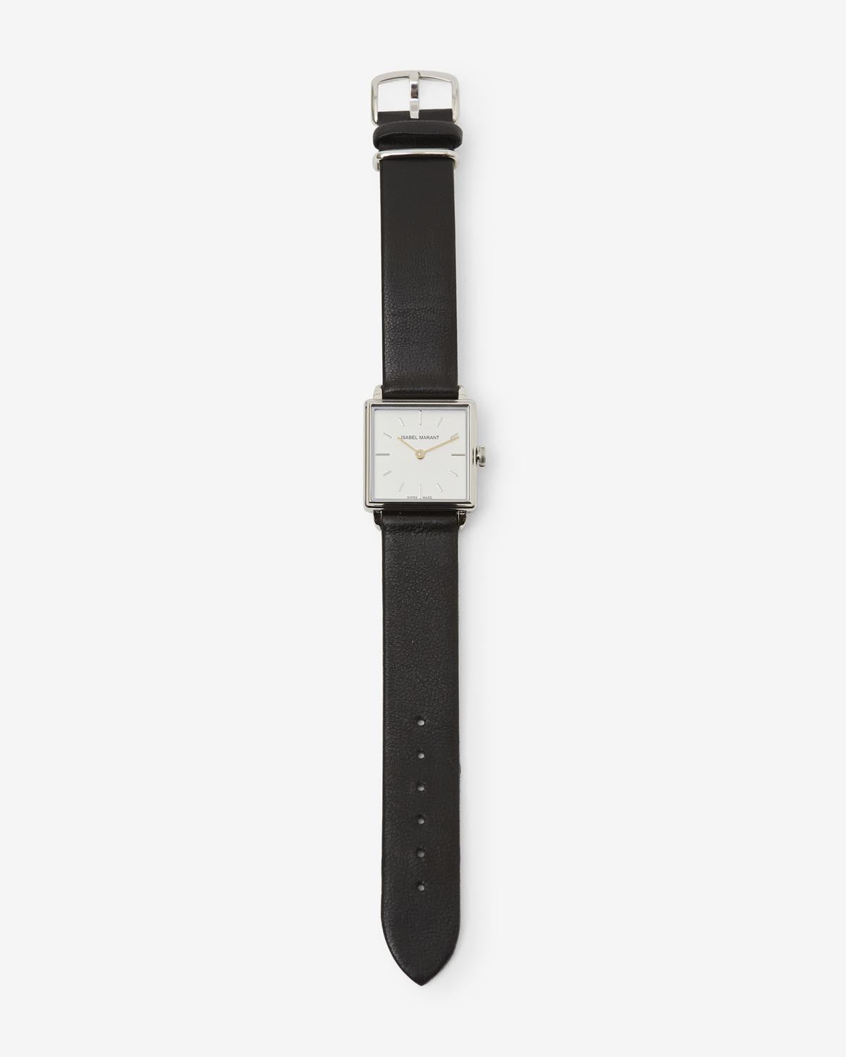 Montre 12.04 — Argent, vue 3 ; référence MO000400MS010B08SI