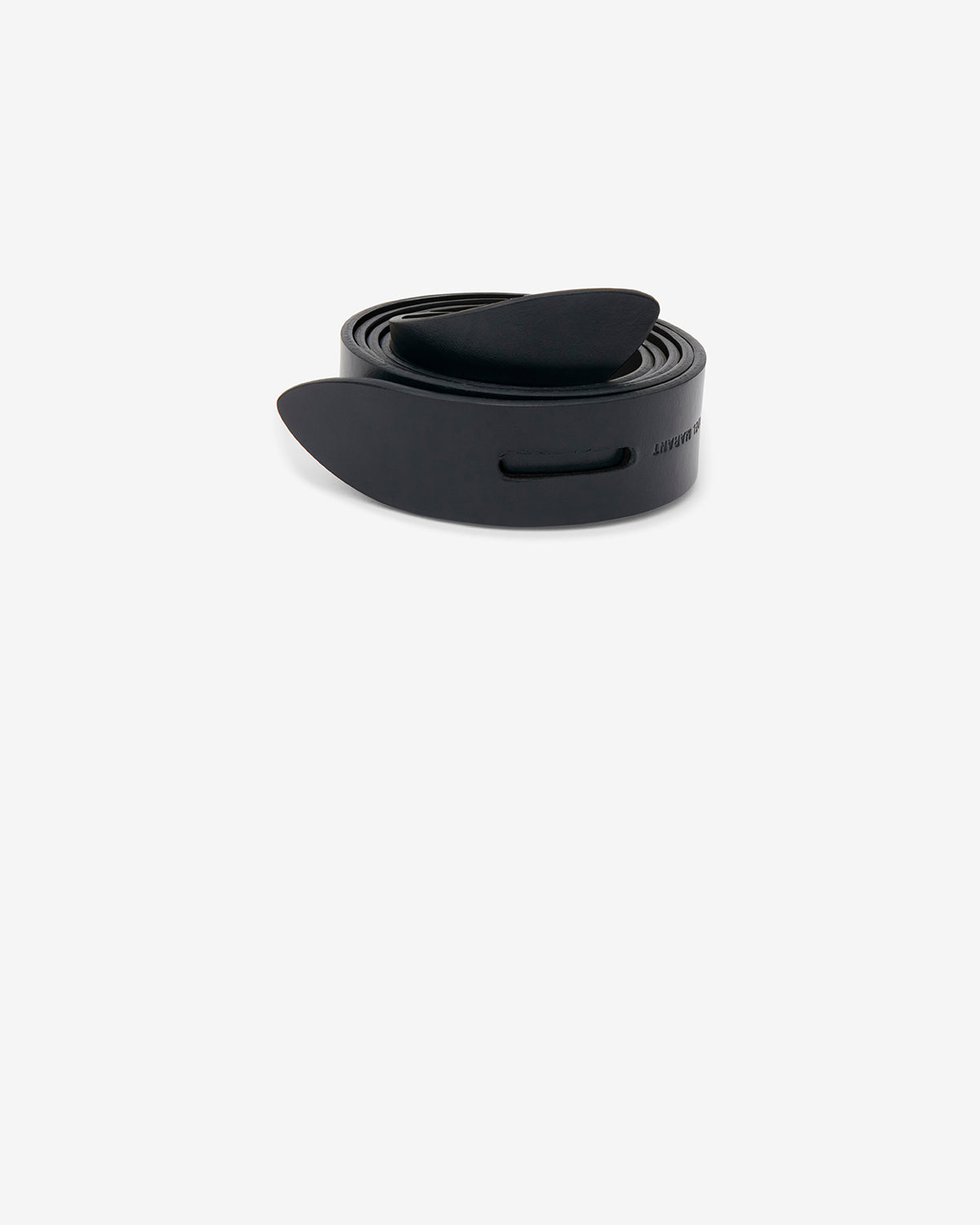 Ceinture Lecce en cuir — Noir, vue 1 ; référence CE011CFAA3B65A01BK