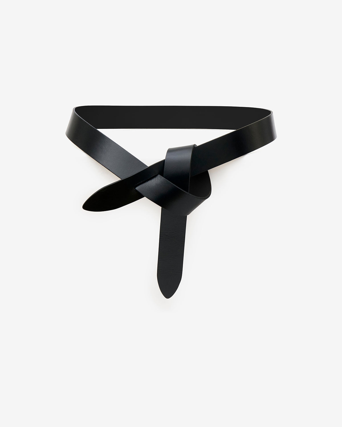 Ceinture Lecce en cuir — Noir, vue 2 ; référence CE011CFAA3B65A01BK