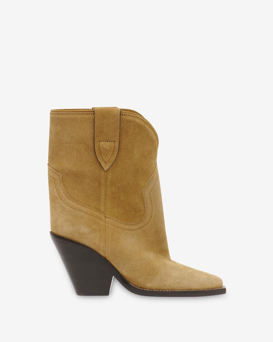 Boots Leyane — Taupe, vue 1 ; référence BO0004FAA1A07S50TA