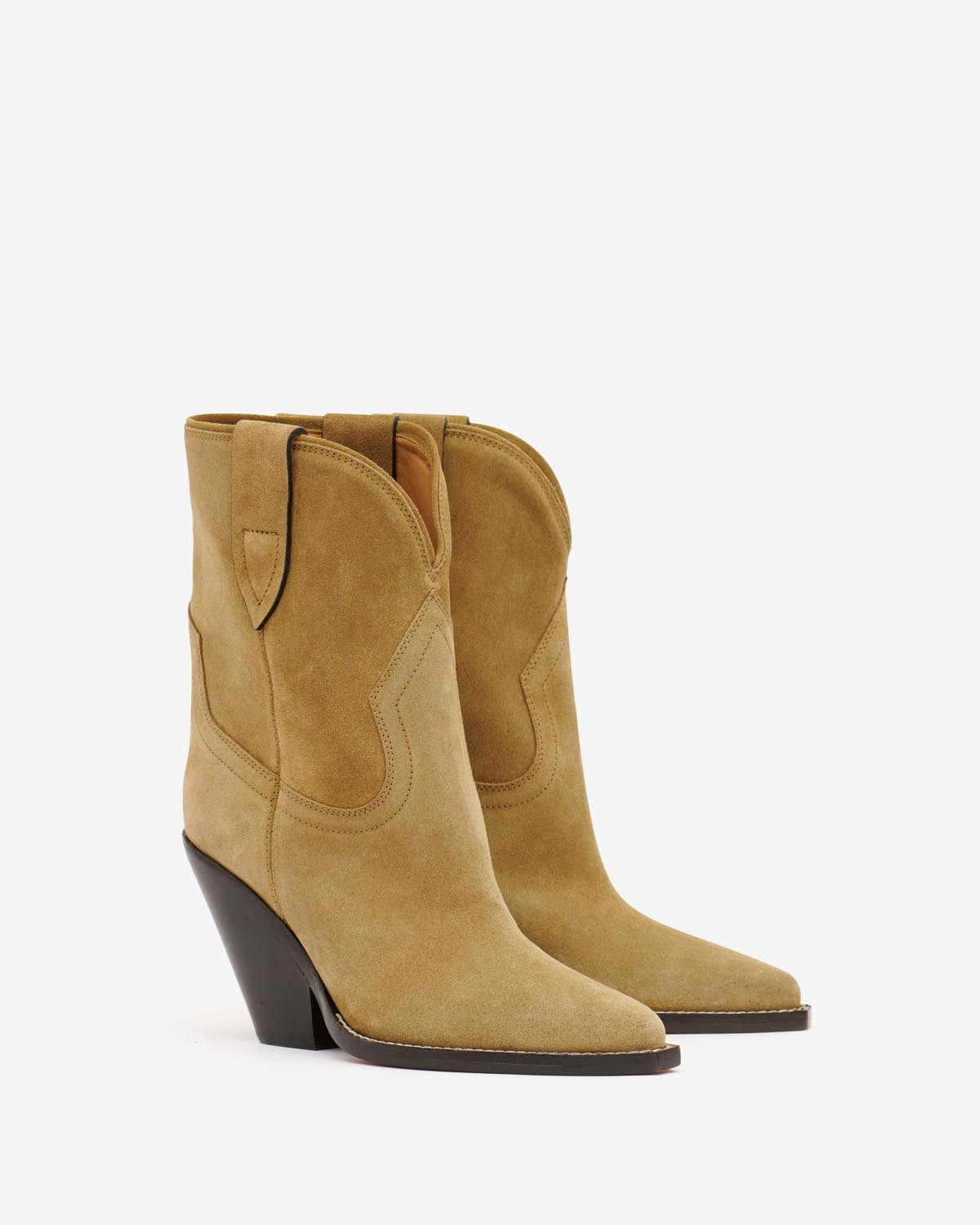 Boots Leyane — Taupe, vue 2 ; référence BO0004FAA1A07S50TA