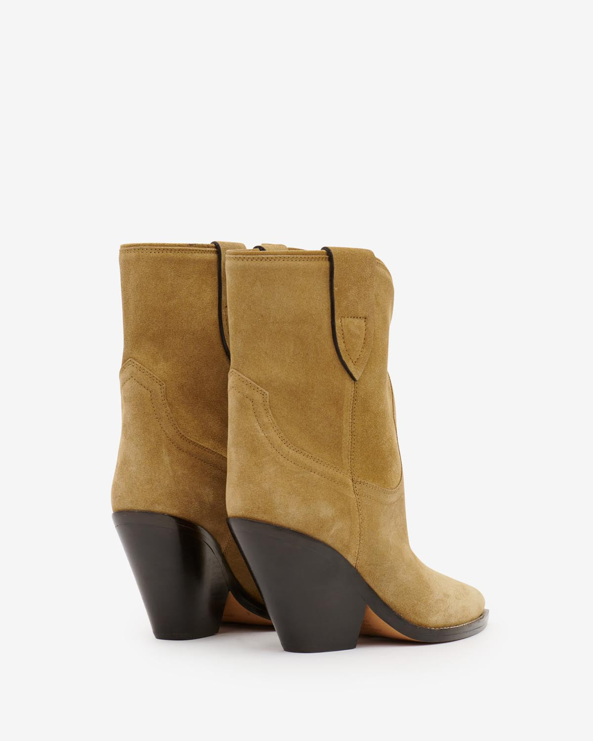 Boots Leyane — Taupe, vue 3 ; référence BO0004FAA1A07S50TA