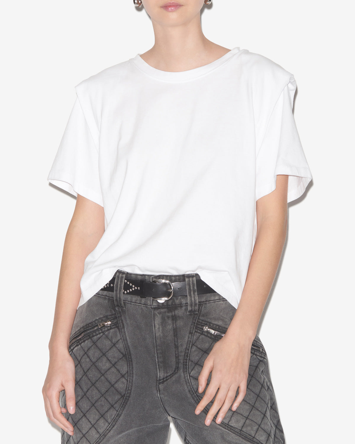 T-shirt Zelitos — Blanc, vue 1 ; référence TS0041FAA1N41I20WH