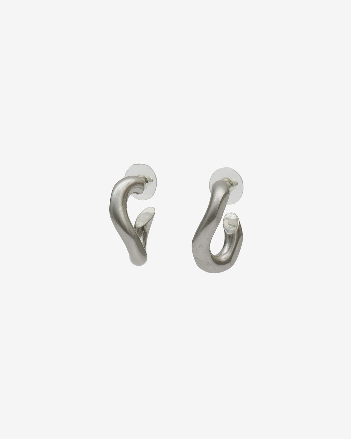 Boucles D'Oreilles Links — Argent, vue 1 ; référence BL0073FAA2B22B08SI