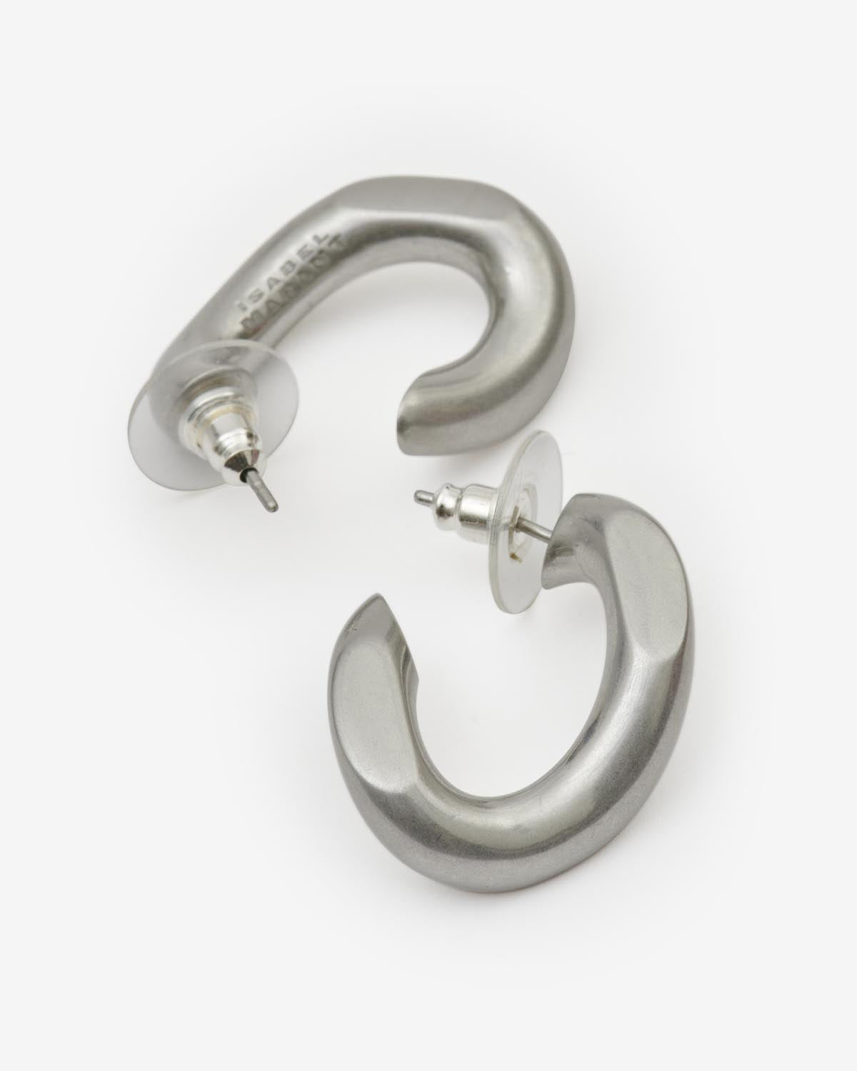 Boucles D'Oreilles Links — Argent, vue 3 ; référence BL0073FAA2B22B08SI