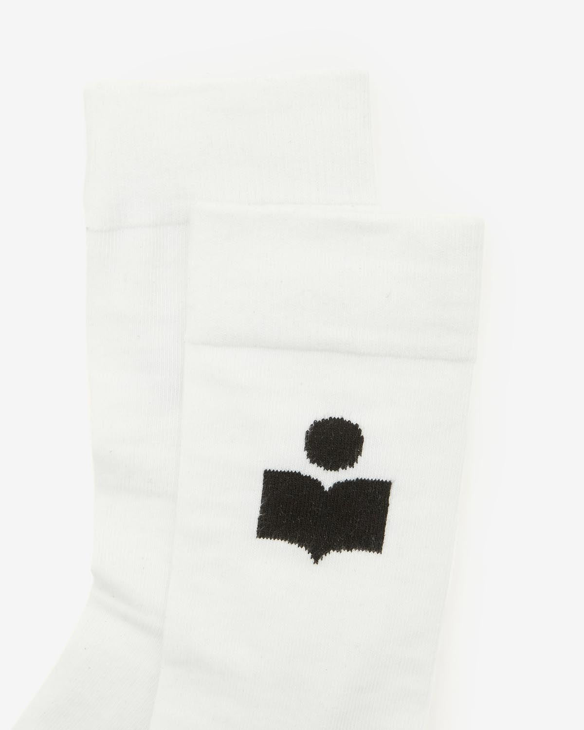 Chaussettes Siloki — Blanc, vue 1 ; référence CT001JHAA1C03J20WH