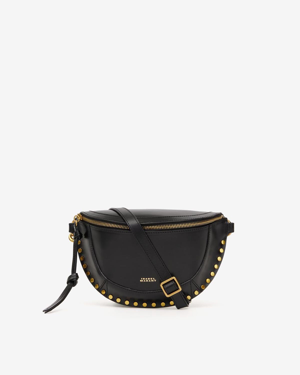 Banane Skano en cuir — Noir, vue 2 ; référence BJ0001FAA1C01M01BK