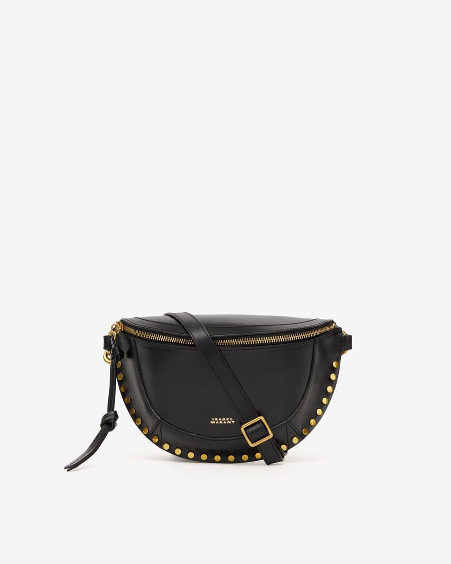 Banane Skano en cuir — Noir, vue 2 ; référence BJ0001FAA1C01M01BK