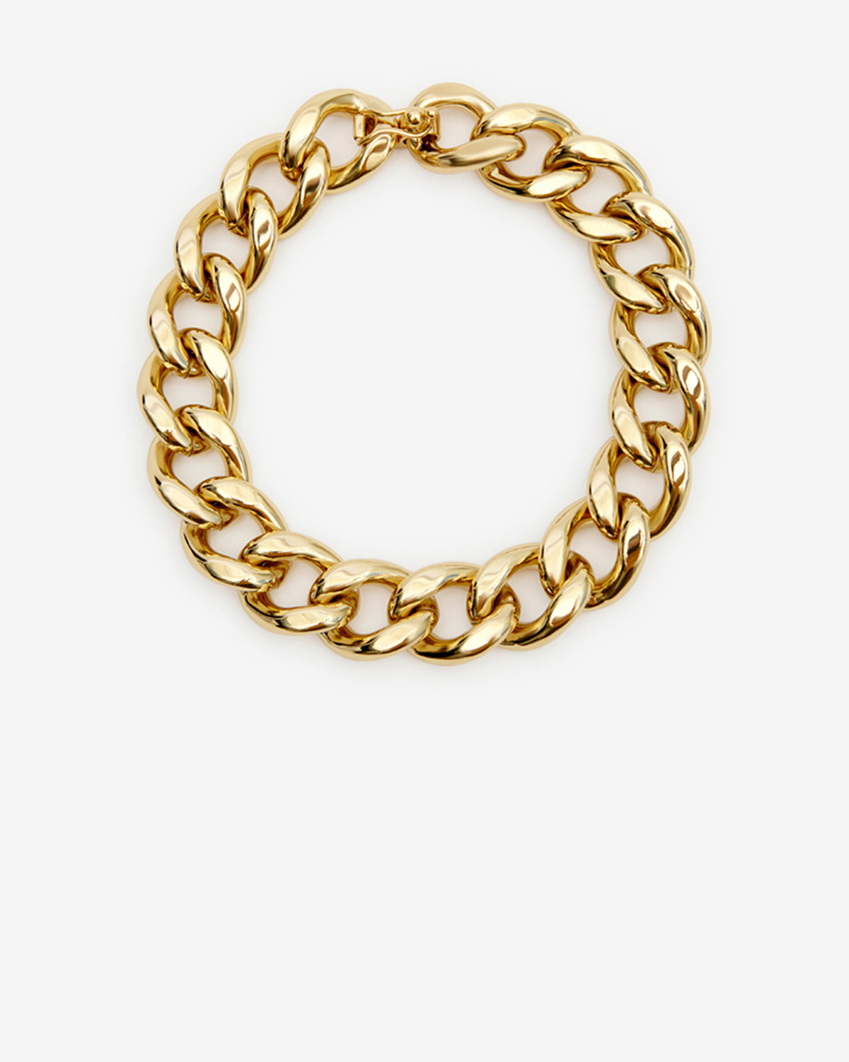 Collier ras du cou Links — Doré, vue 1 ; référence RC0008FAA2B22B12DO