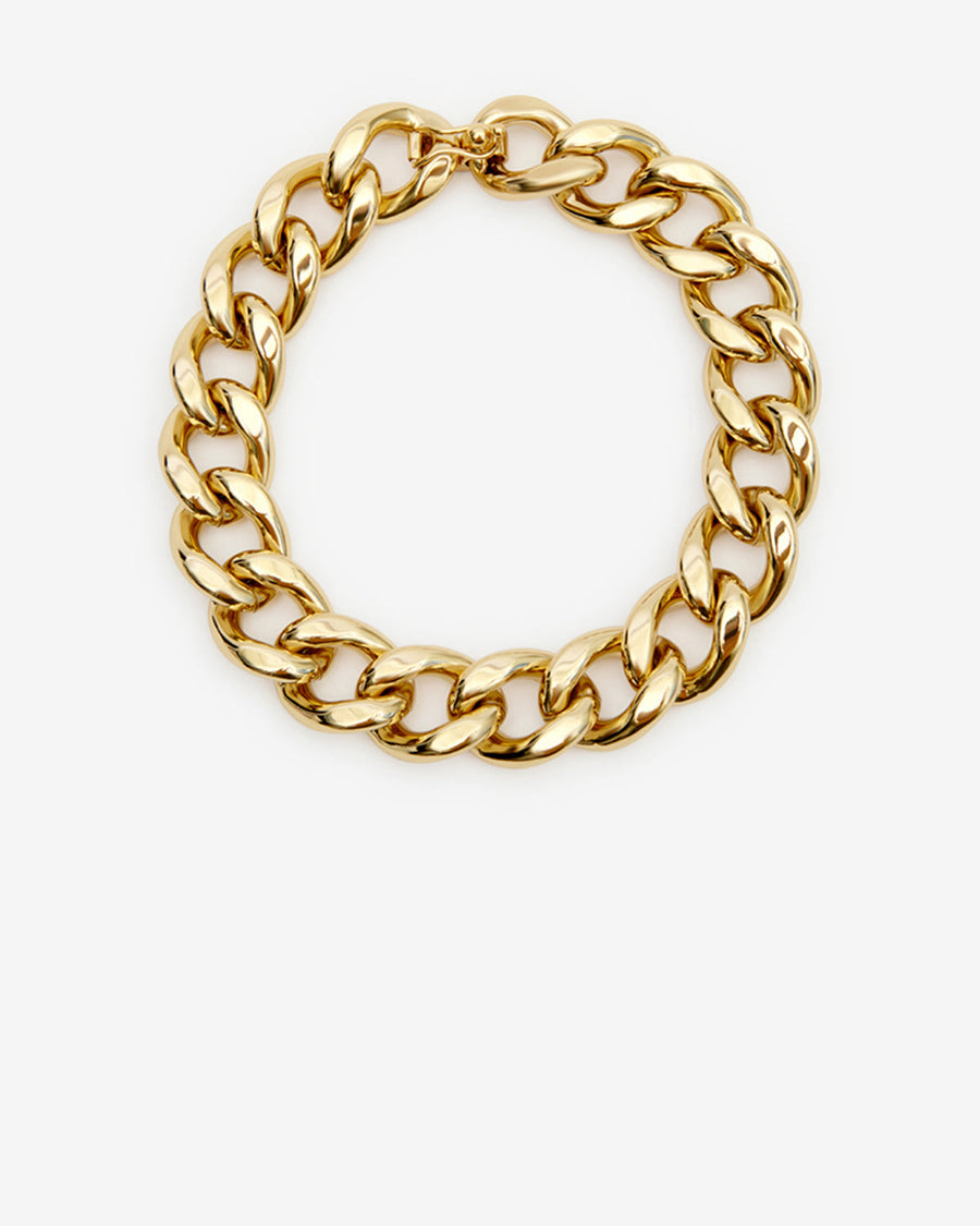Collier ras du cou Links — Doré, vue 1 ; référence RC0008FAA2B22B12DO