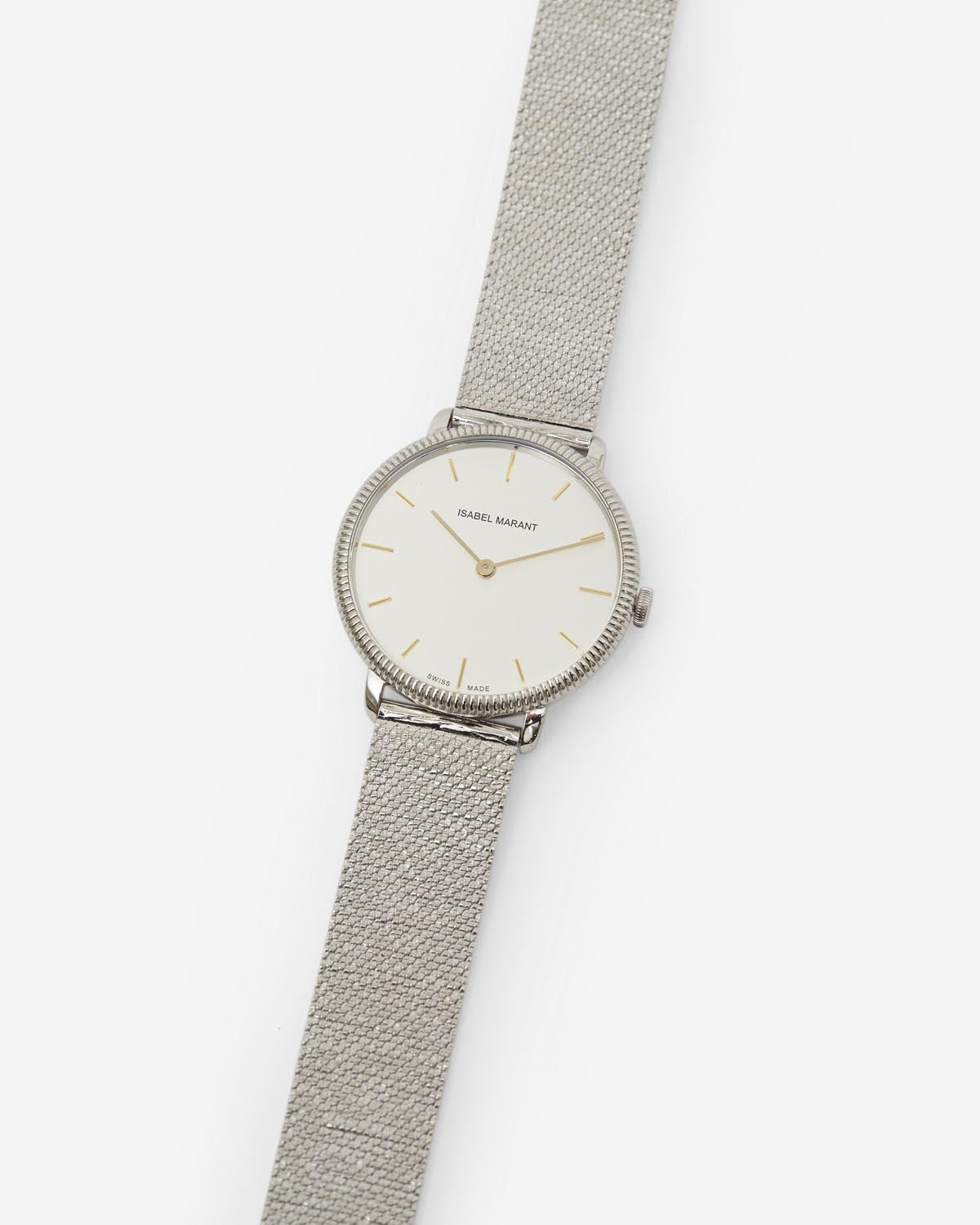 Montre 10.05 — Argent, vue 1 ; référence MO000300MD012B08SI