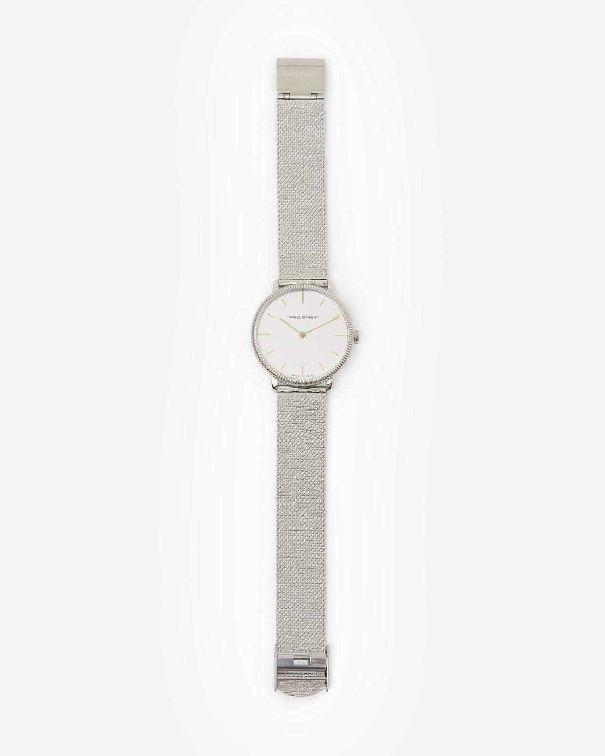 Montre 10.05 — Argent, vue 2 ; référence MO000300MD012B08SI