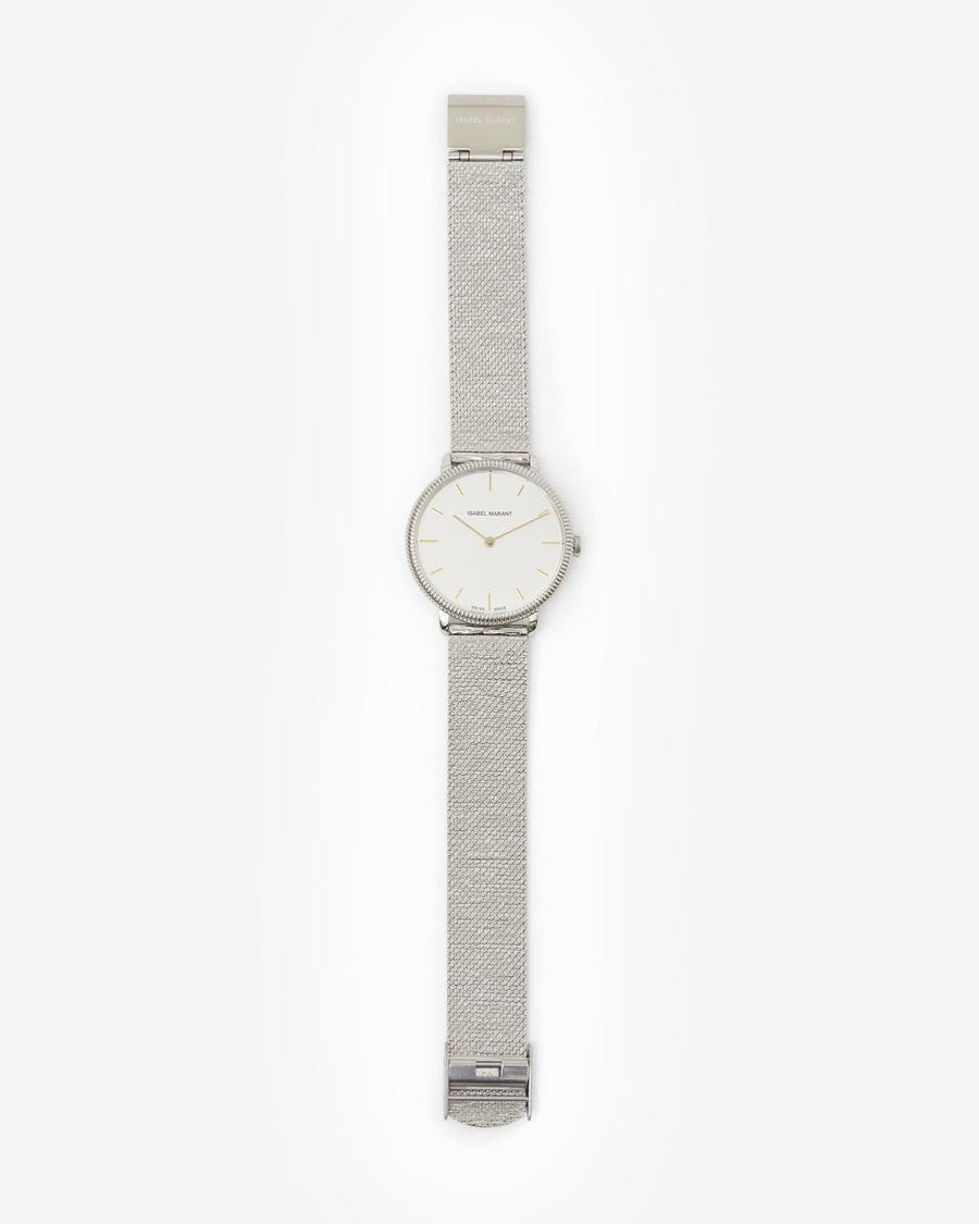 Montre 10.05 — Argent, vue 2 ; référence MO000300MD012B08SI