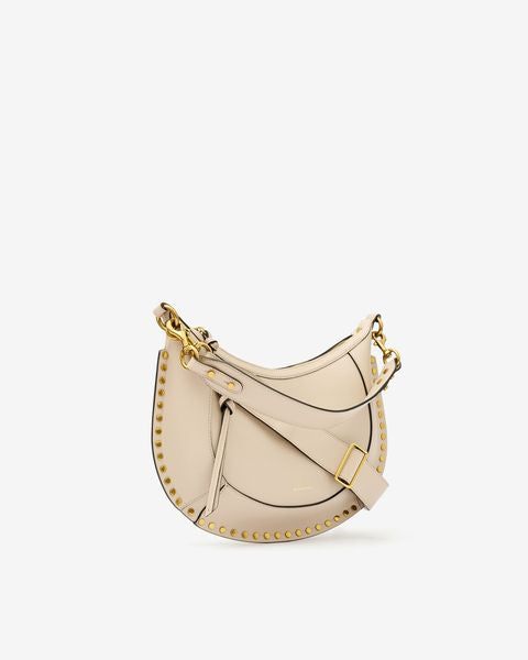 Sac Naoko en cuir grainé — Beige clair, vue 3 ; référence PP0001FAA1C02M90LB