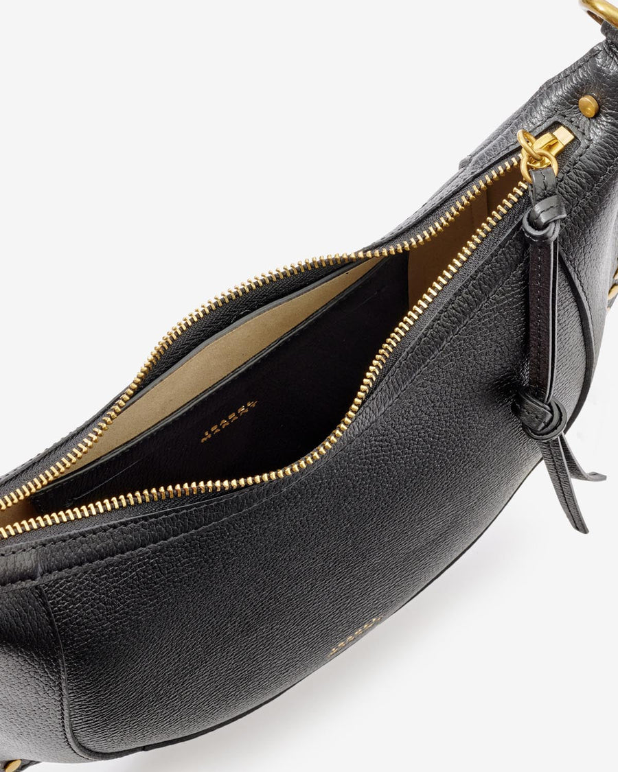 Sac Naoko en cuir grainé — Noir, vue 1 ; référence PP0001FAA1C02M01BK