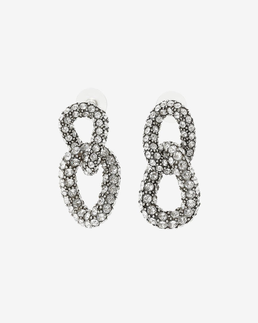 Boucles d'oreilles Funky Ring — Argenté, vue 1 ; référence BL0034FAA2B27BTRSI