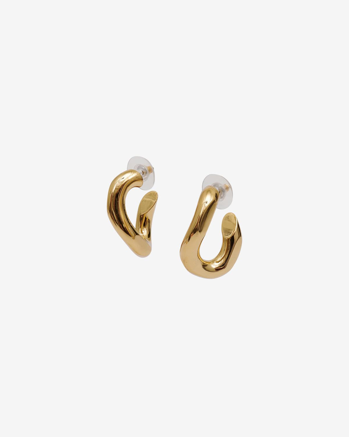 Boucles D'Oreilles Links — Doré, vue 1 ; référence BL0073FAA2B22B12DO