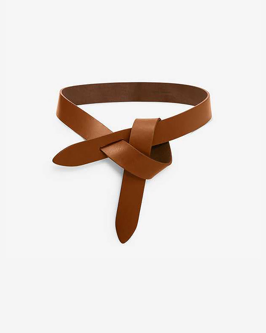 Ceinture Lecce en cuir — Naturel, vue 2 ; référence CE011CFAA3B65A23NL