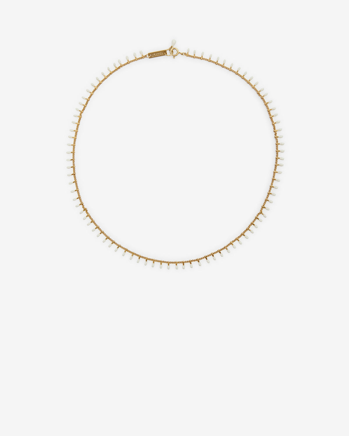 Collier Casablanca — Écru, vue 1 ; référence CO0001FAA3B01B23EC