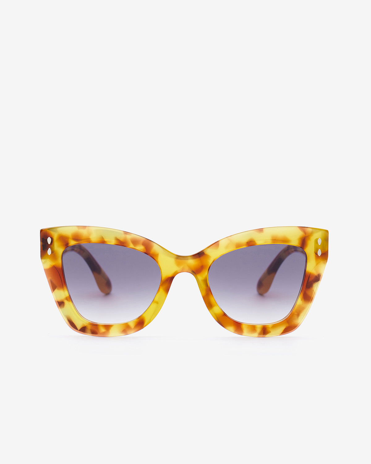 Lunettes de soleil Cat Eye Louny — Miel-gris foncé, vue 1 ; référence IM0050GSA2L02LC9B9O