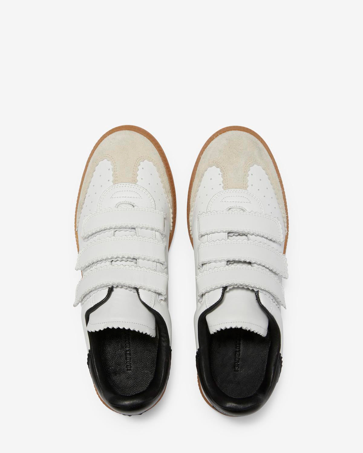 Baskets Bethy homme — Blanc, vue 2 ; référence BK0007HAA1E05N20WH