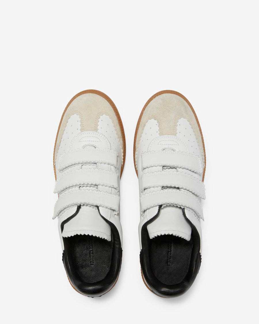 Baskets Bethy homme — Blanc, vue 2 ; référence BK0007HAA1E05N20WH