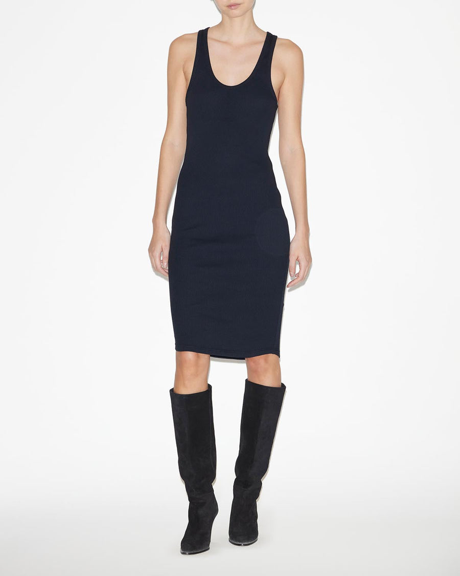 Robe Tramy — Noir, vue 1 ; référence RO0604FAA2N39I01BK