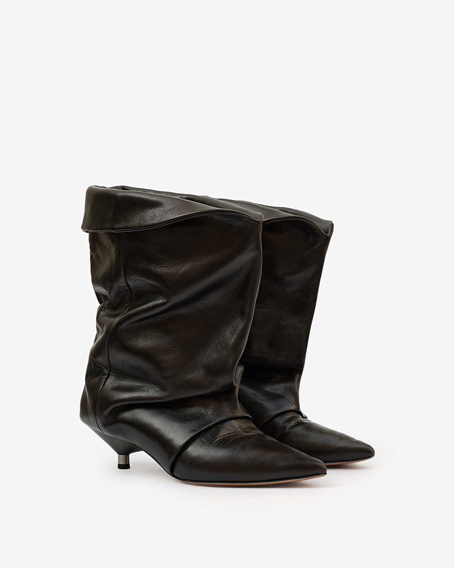 Bottines Edrik — Noir, vue 2 ; référence BO0120FAB3A10S01BK