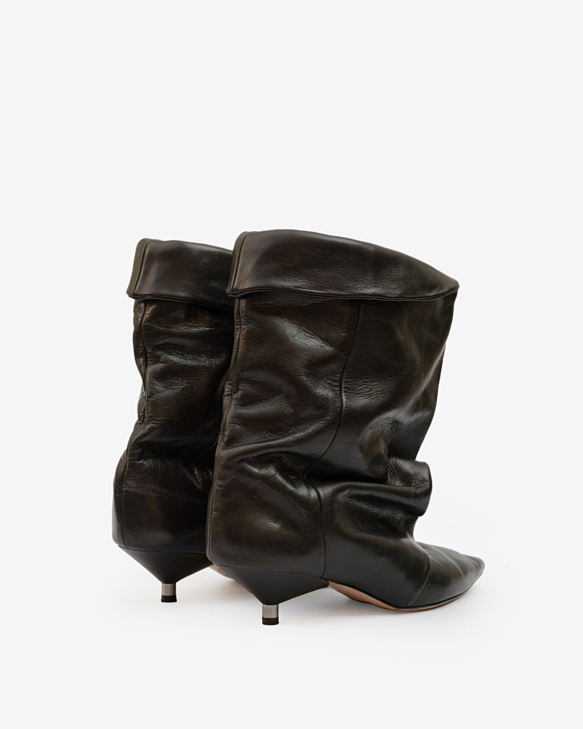 Bottines Edrik — Noir, vue 3 ; référence BO0120FAB3A10S01BK
