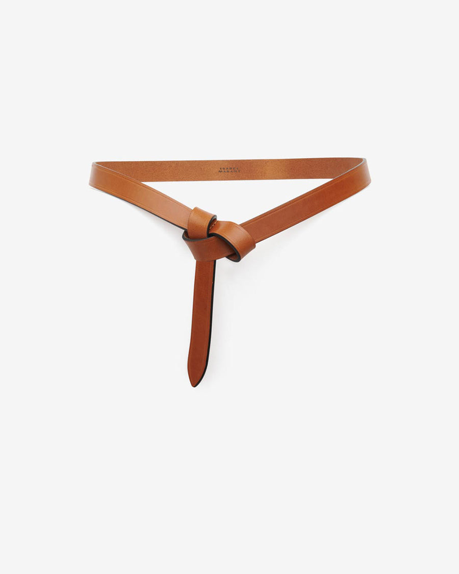 Ceinture Kirka en cuir — Naturel, vue 1 ; référence CE248CFAA3B65A23NL