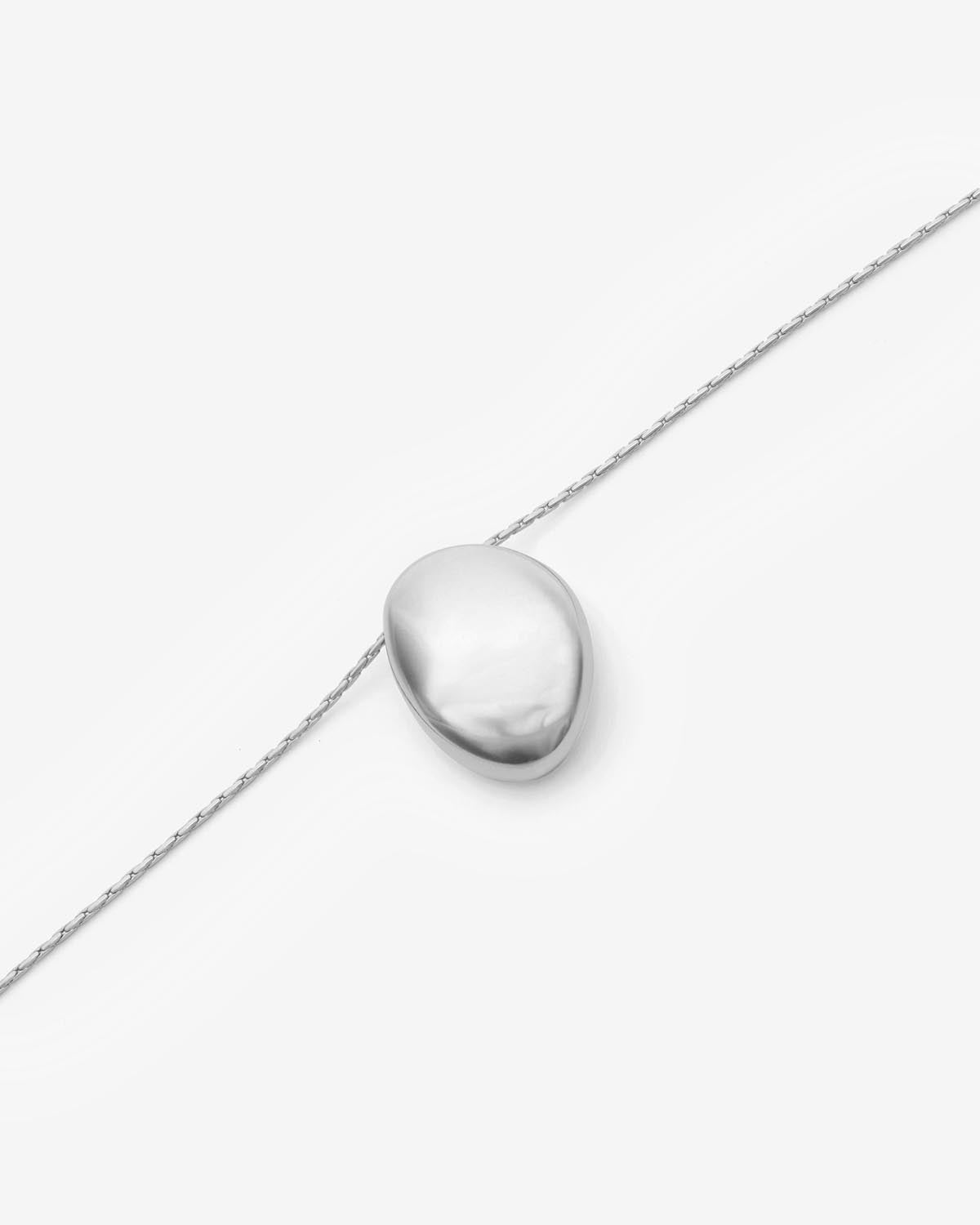 Collier Shiny Day — Argent, vue 3 ; référence CO0099FAB2B09B08SI