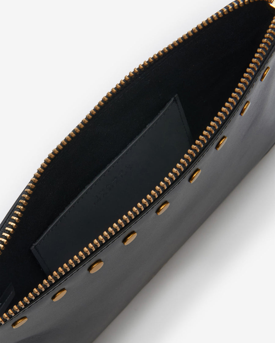 Pochette Oskan en cuir — Noir, vue 1 ; référence MP0062FAB4C17M01BK