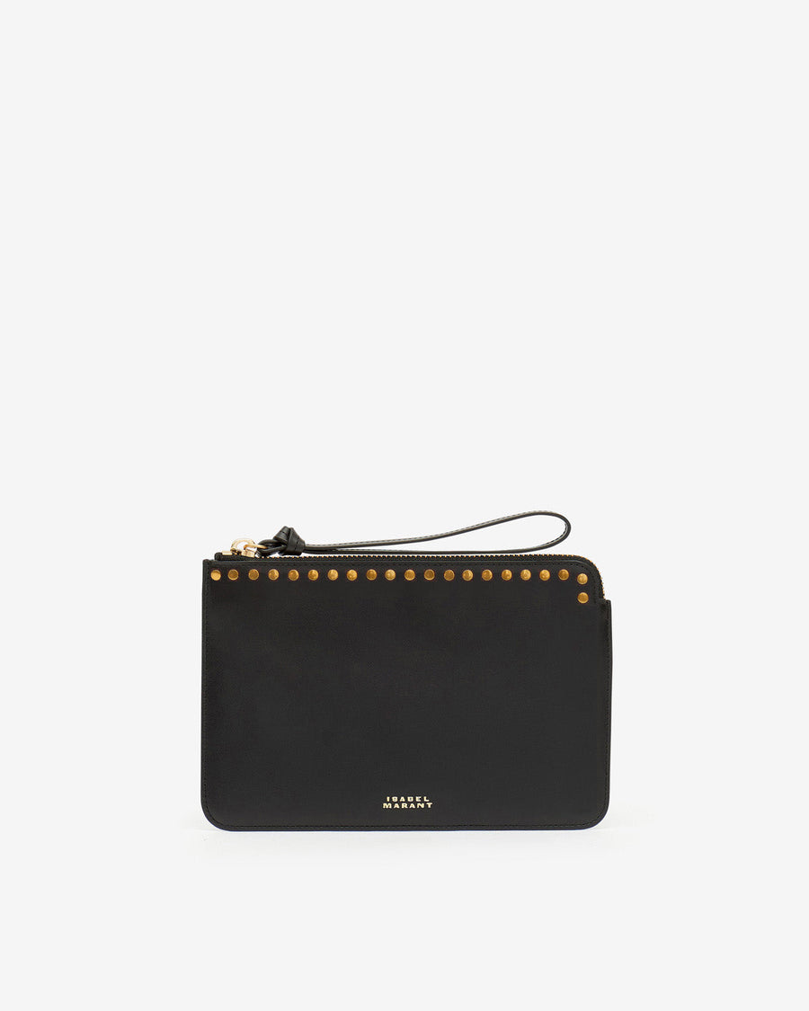 Pochette Oskan en cuir — Noir, vue 2 ; référence MP0062FAB4C17M01BK