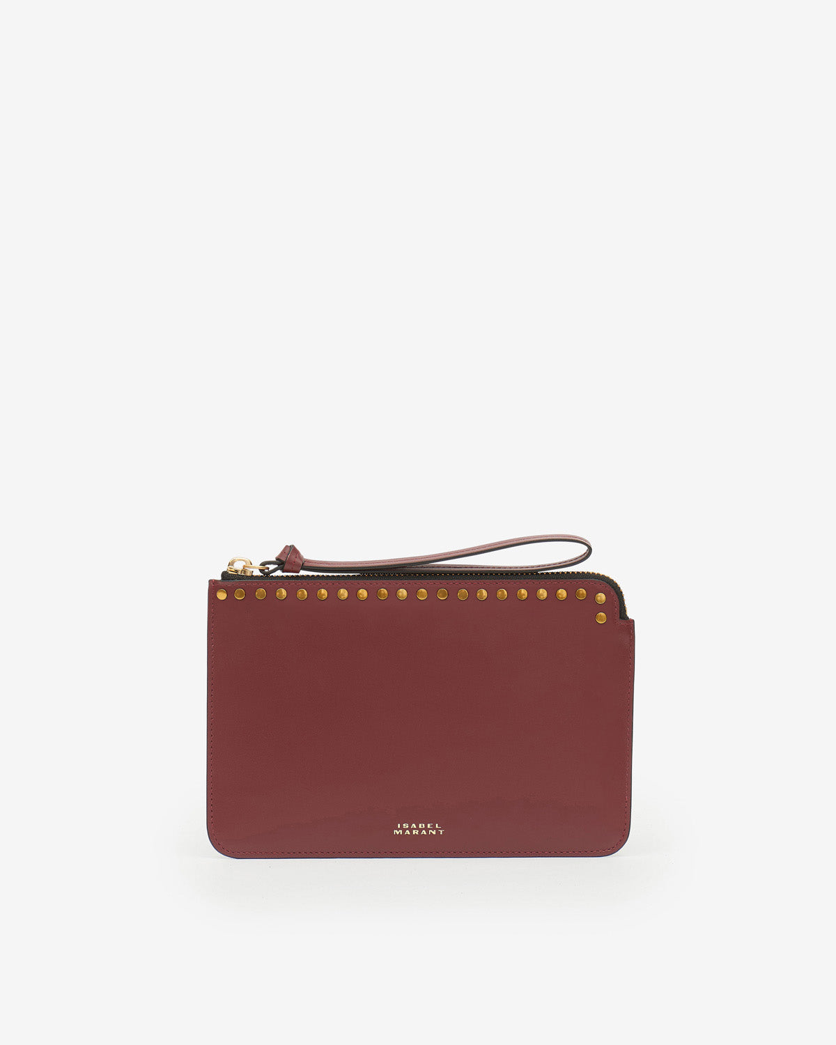 Pochette Oskan en cuir — Bordeaux, vue 2 ; référence MP0062FAB4C17M80BY