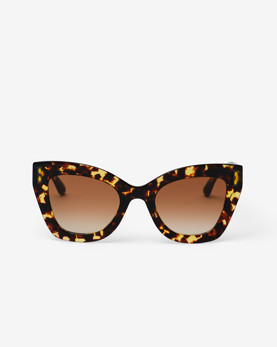 Lunettes de soleil Cat Eye Louny — Havana-marron s, vue 2 ; référence IM0050GSA2L02L086HA