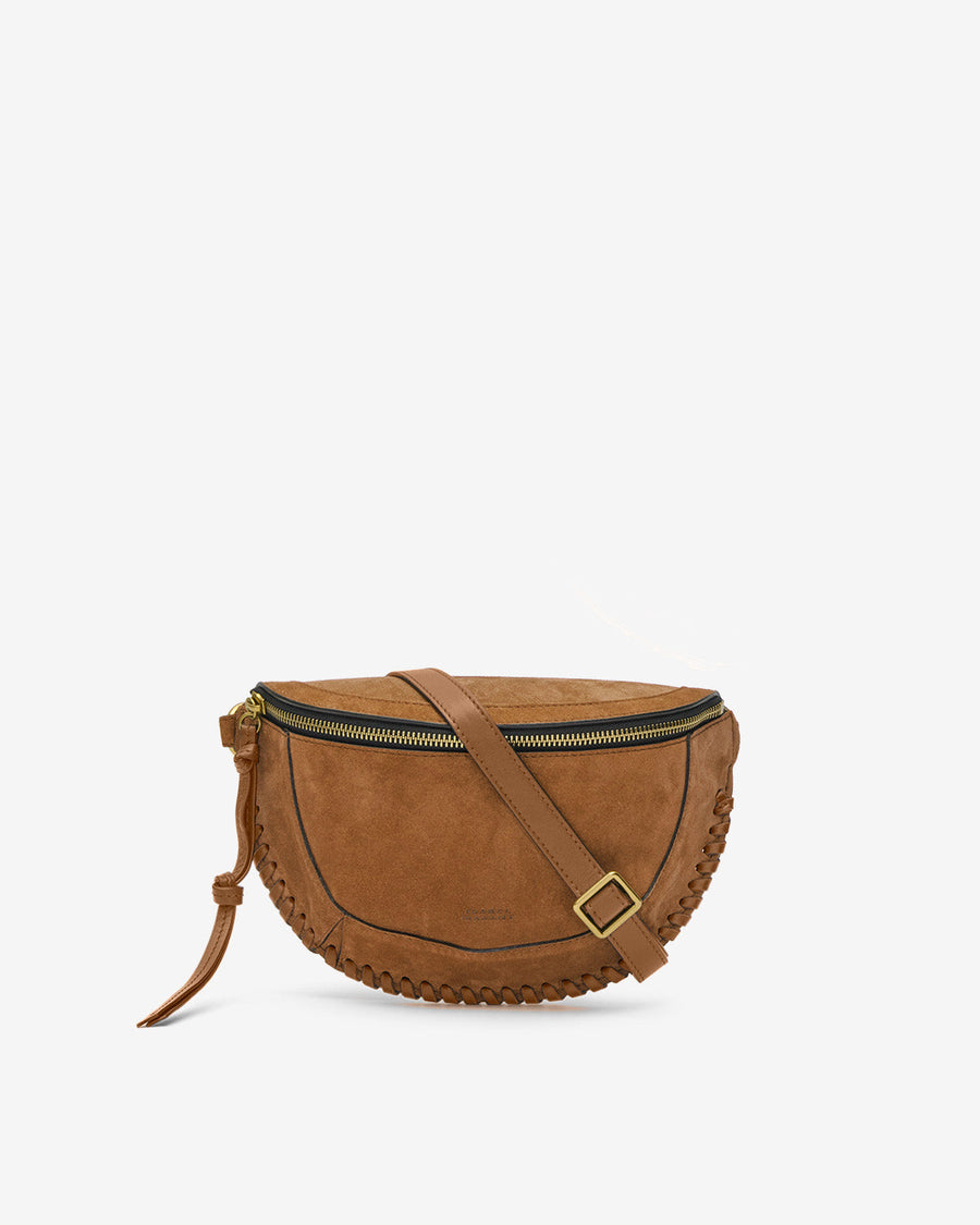 Banane Skano en cuir velours — Cognac, vue 2 ; référence BJ0001FBB3C07M50CO