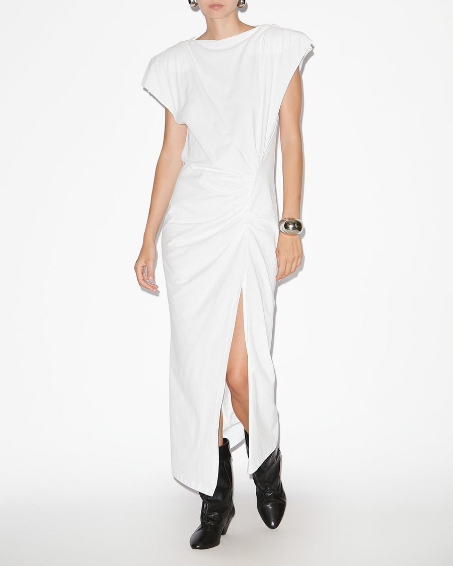 Robe Nadela — Blanc, vue 1 ; référence RO0307FAA1N41I20WH