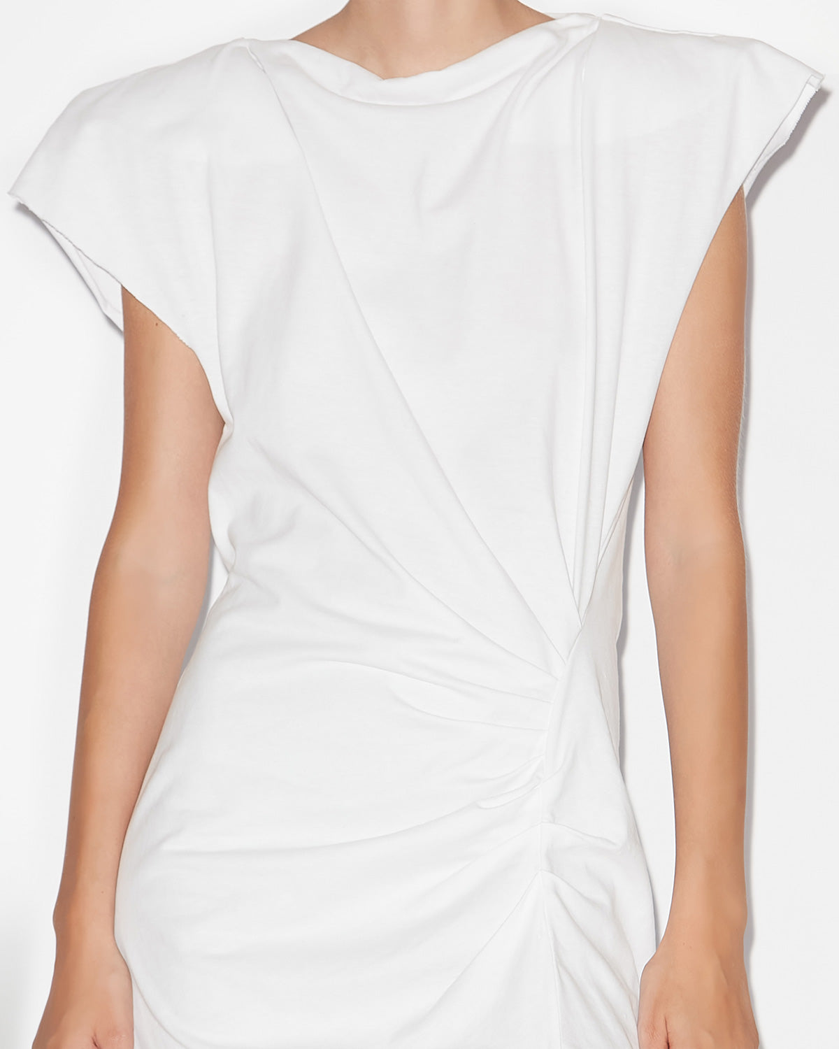 Robe Nadela — Blanc, vue 2 ; référence RO0307FAA1N41I20WH