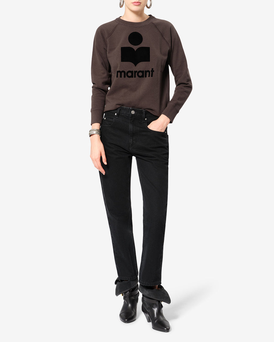 Sweatshirt Millyny — Noir délavé, vue 2 ; référence SW0160FAA1M07E02FK