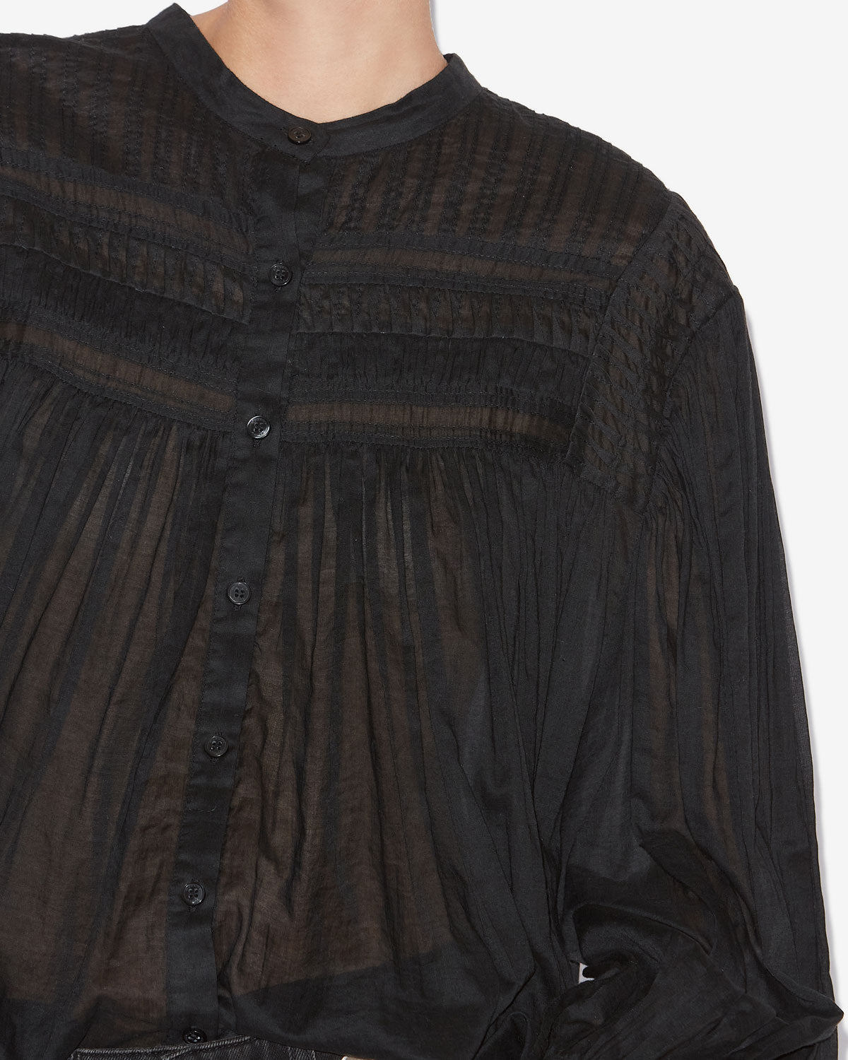 Blouse Plalia — Noir, vue 3 ; référence HT0002FCB3J04E01BK