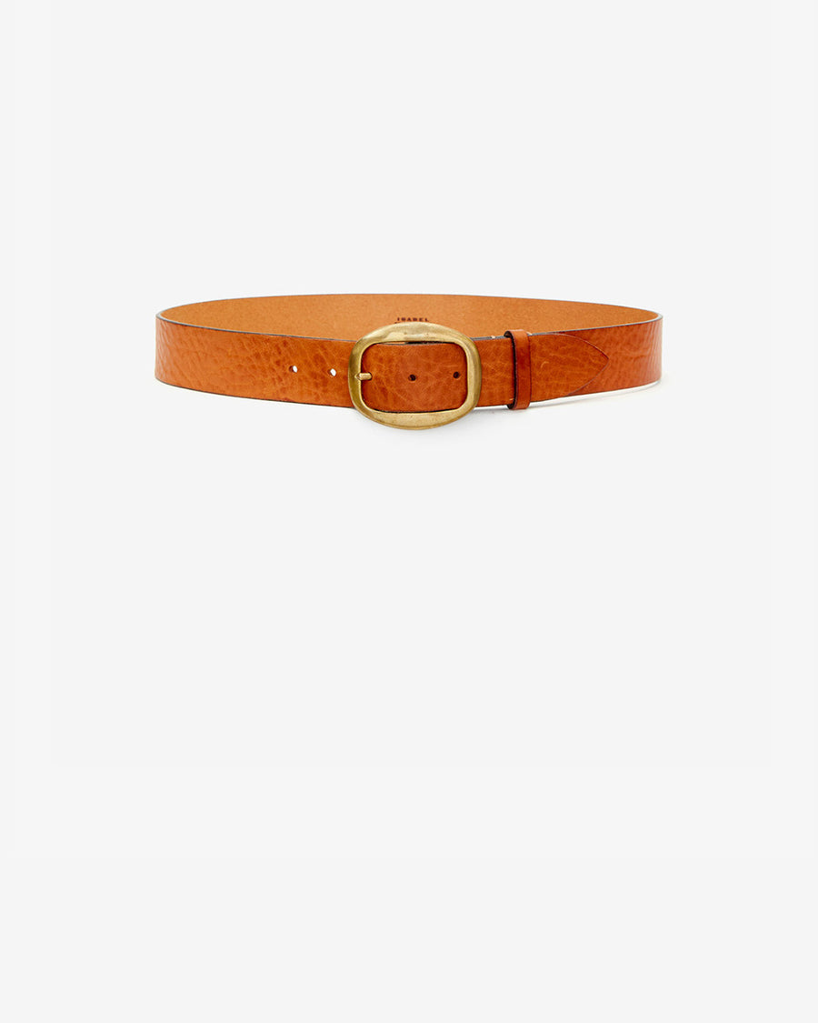 Ceinture Dara En Cuir — Cognac, vue 1 ; référence CE298CFAC1B01A50CO
