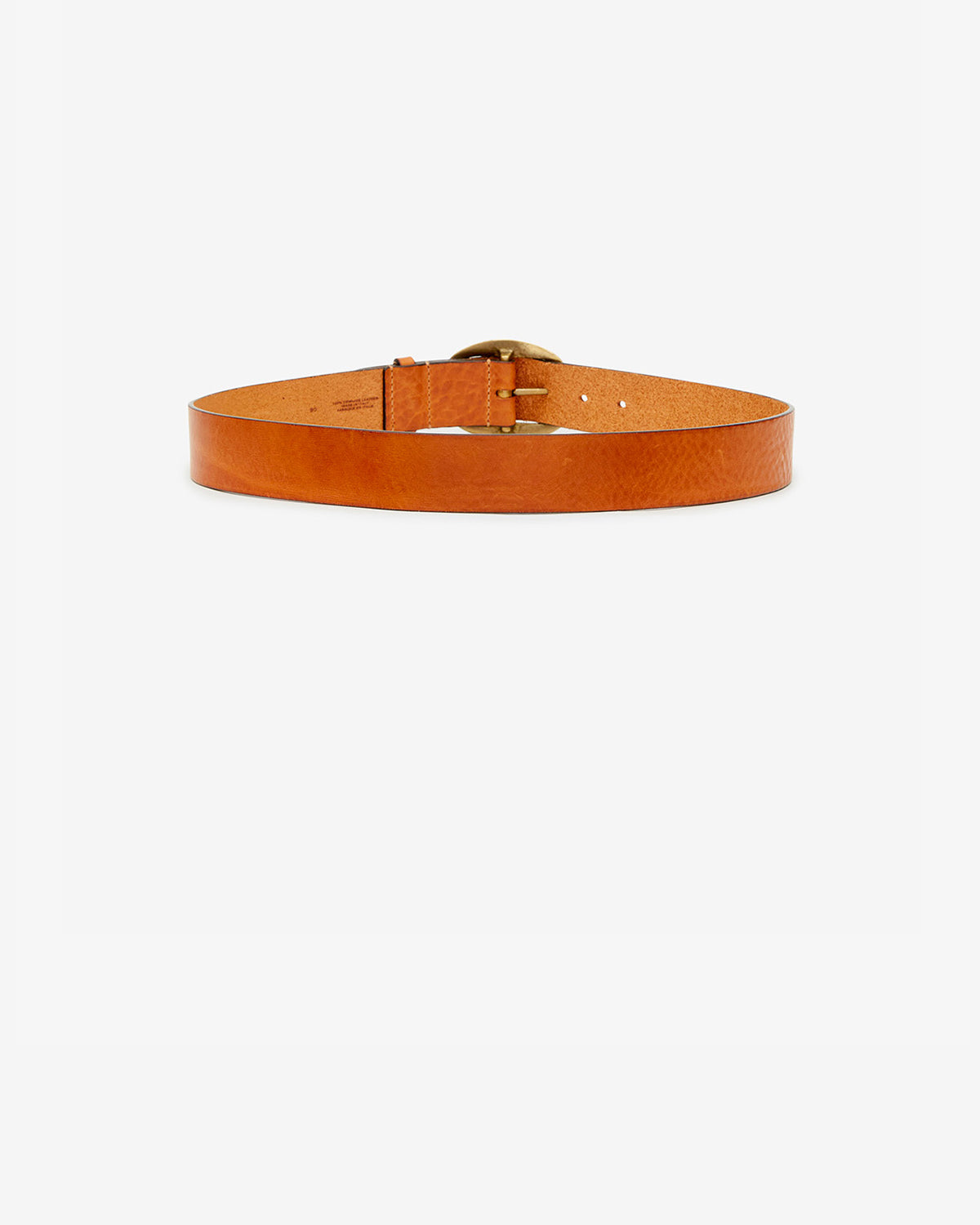 Ceinture Dara En Cuir — Cognac, vue 2 ; référence CE298CFAC1B01A50CO