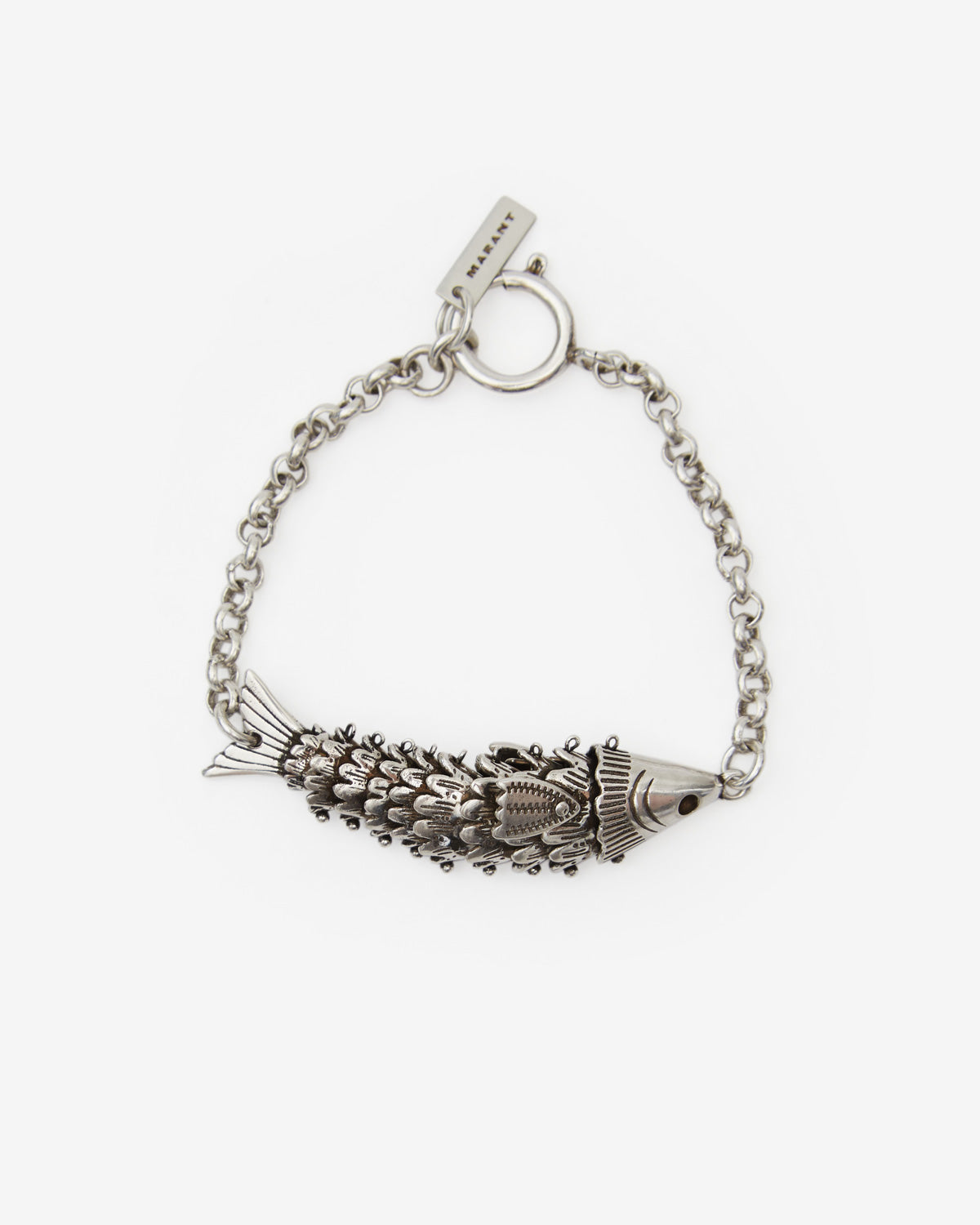 Bracelet River Man — Argent, vue 1 ; référence BR0184HAB4B05T08SI