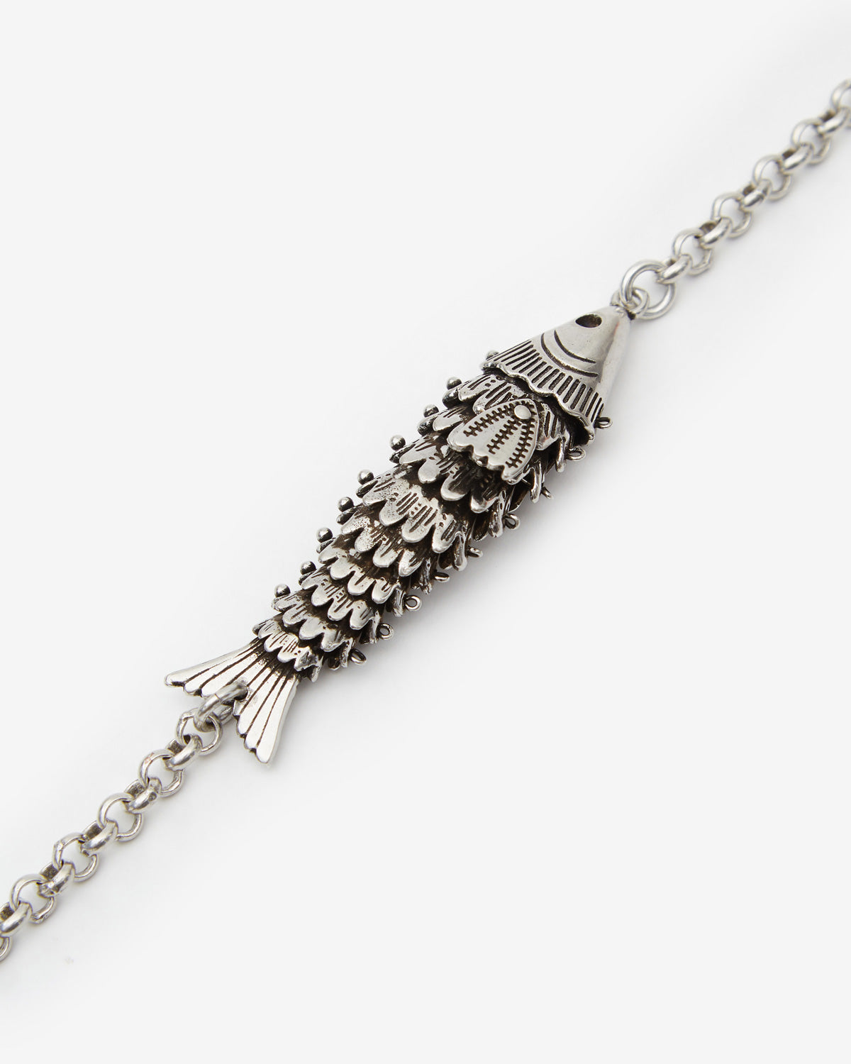 Bracelet River Man — Argent, vue 3 ; référence BR0184HAB4B05T08SI