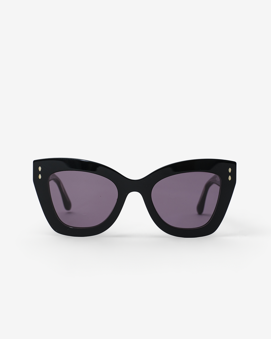 Lunettes de soleil Cat Eye Louny — Noir pall-Gris, vue 2 ; référence IM0050GSA2L02L807IR